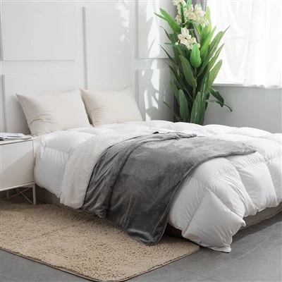 Chăn lông cừu có mặt sau chống thấm nước